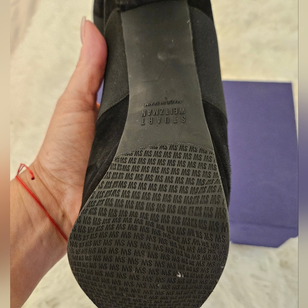 Stuart Weitzman Suede Platform Booties - image 2